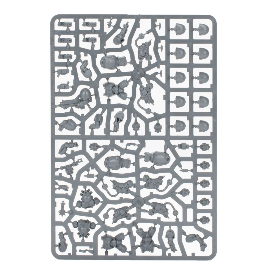 Space Marines Heavy Intercessors sprue contents - Loaded Dice