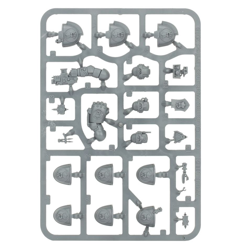 Space Marines: Imperial Fists Primaris Upgrades & Transfers - Loaded Dice