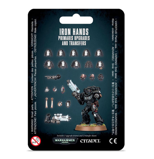 Space Marines: Iron Hands Primaris Upgrades & Transfers - Loaded Dice