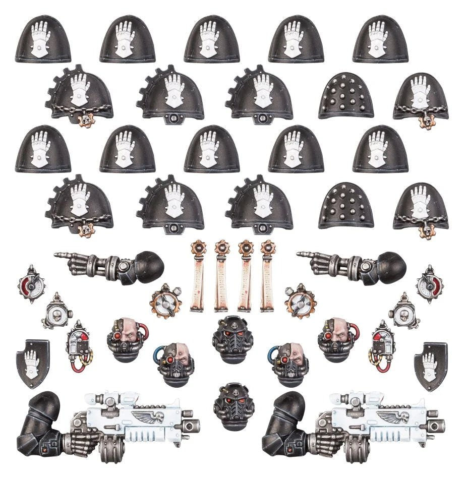 Space Marines: Iron Hands Primaris Upgrades & Transfers - Loaded Dice
