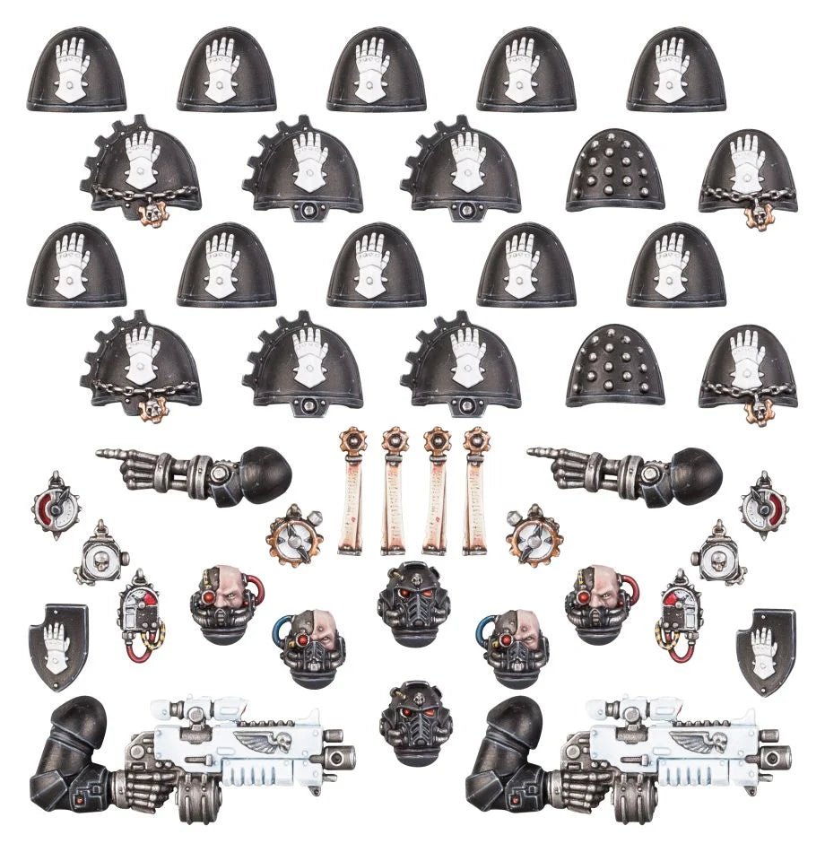 Space Marines: Iron Hands Primaris Upgrades & Transfers - Loaded Dice