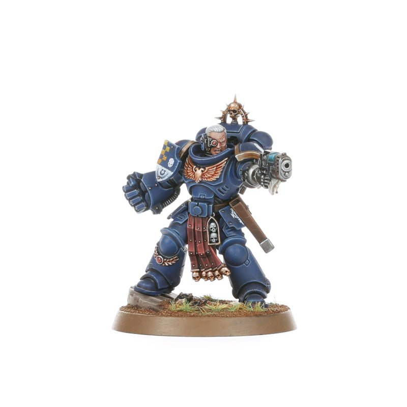 Space Marines: Lieutenant painted miniature - Loaded Dice