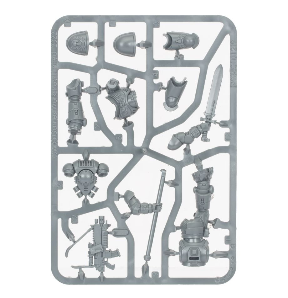 Space Marines: Primaris Ancient sprue contents - Loaded Dice