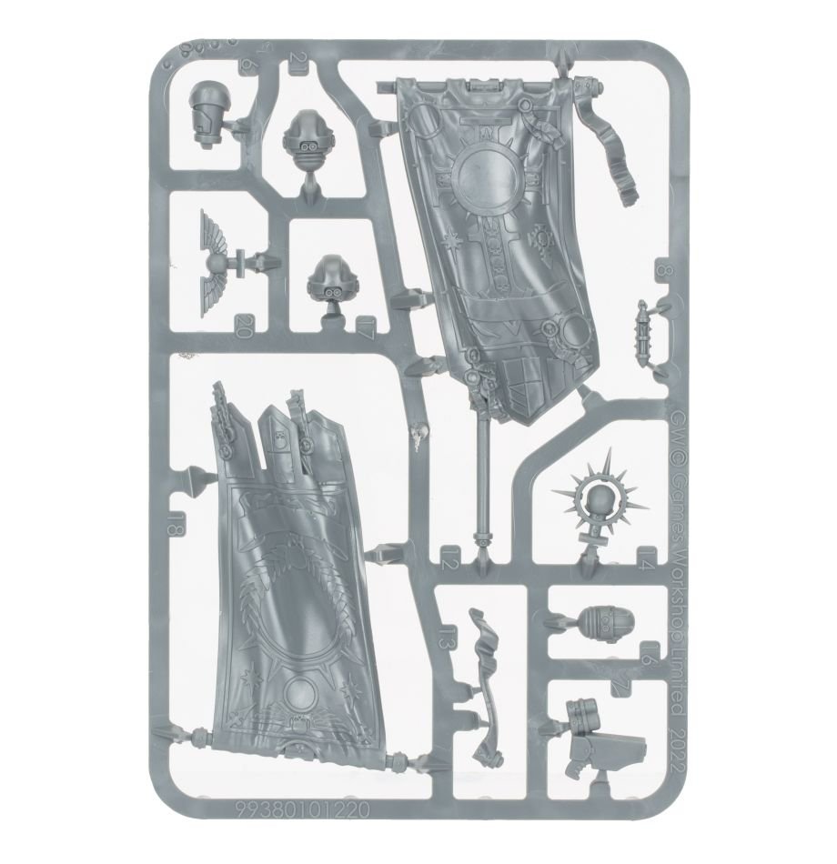 Space Marines: Primaris Ancient sprue contents - Loaded Dice