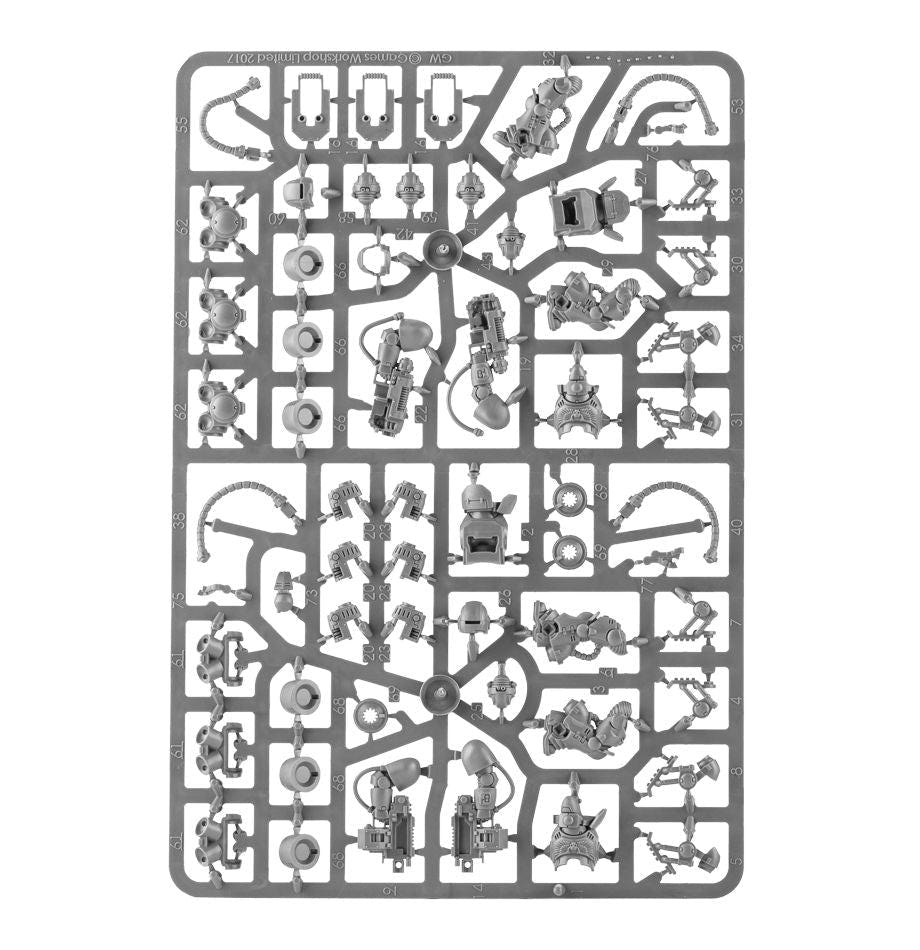 Games Workshop Space Marines Primaris Inceptors unpainted plastic sprue, frame 1 of 2