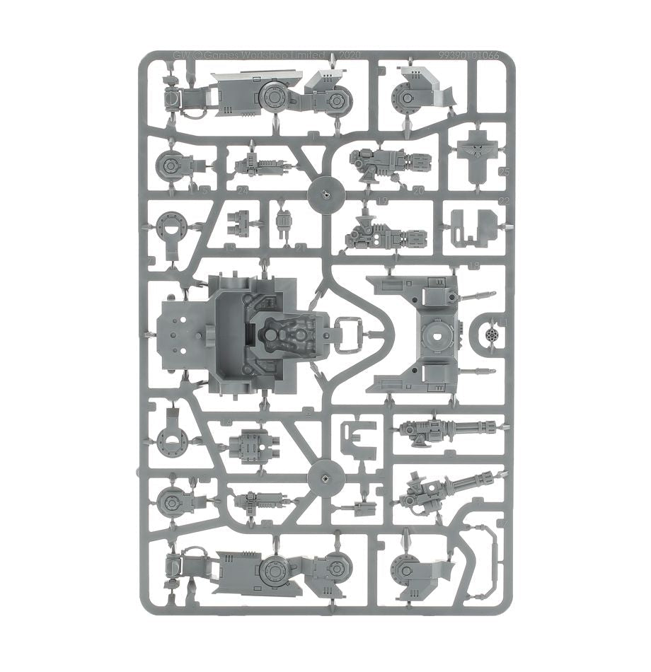 Space Marines: Primaris Invader ATV sprue contents - Loaded Dice