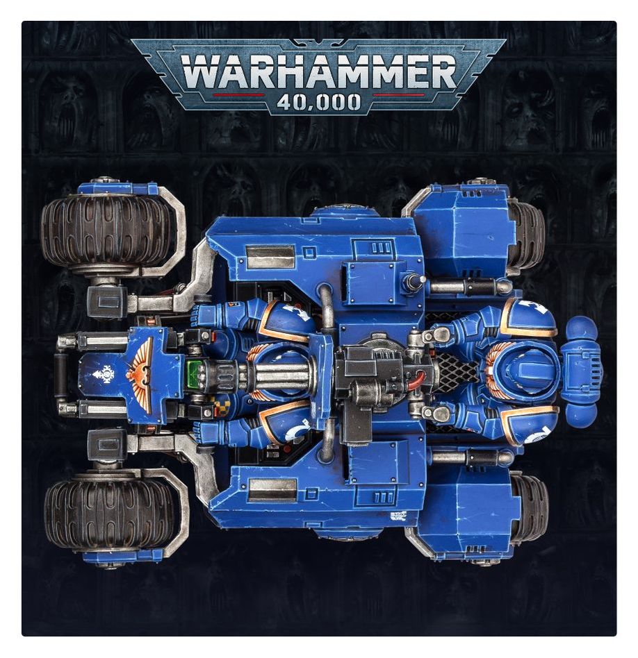 Space Marines: Primaris Invader ATV - Loaded Dice