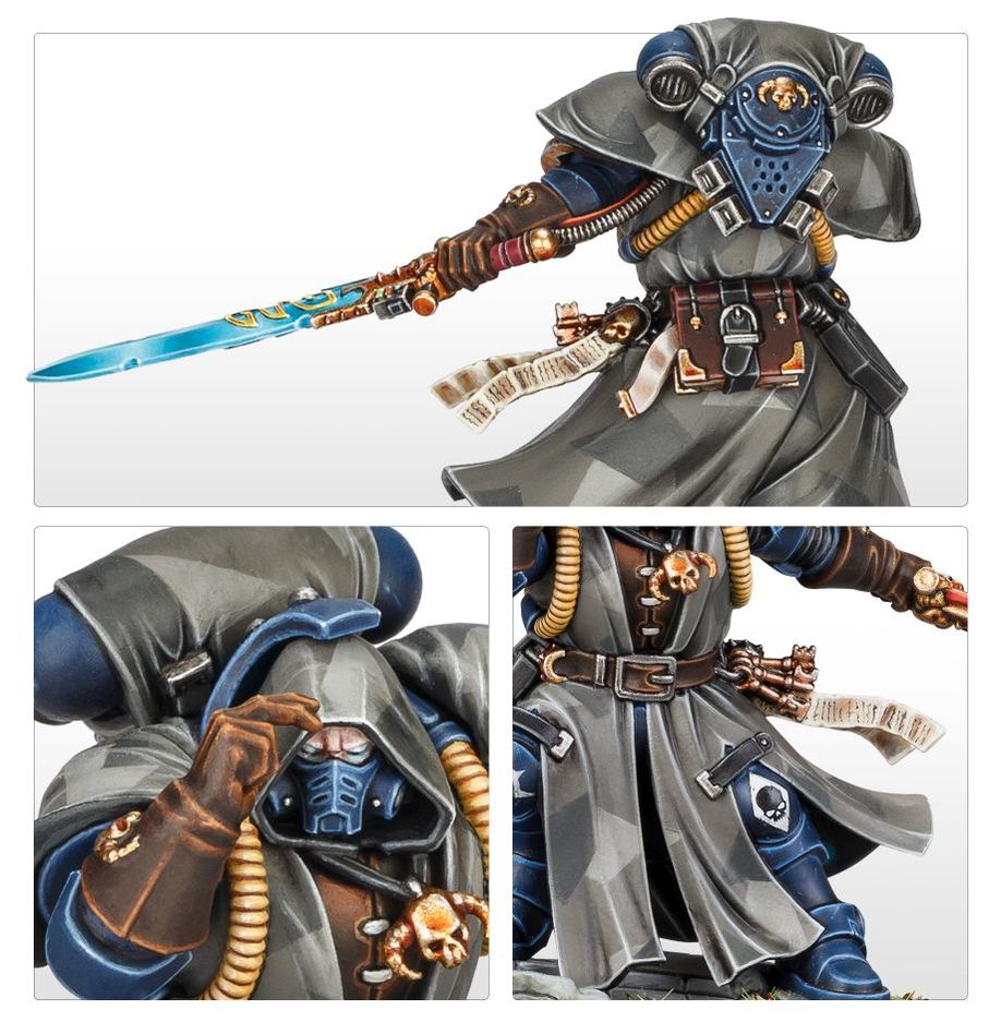 Space Marines: Primaris Librarian in Phobos Armour - Loaded Dice