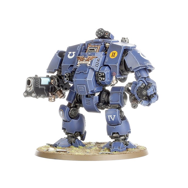 Space Marines: Primaris Redemptor Dreadnought painted miniature - Loaded Dice