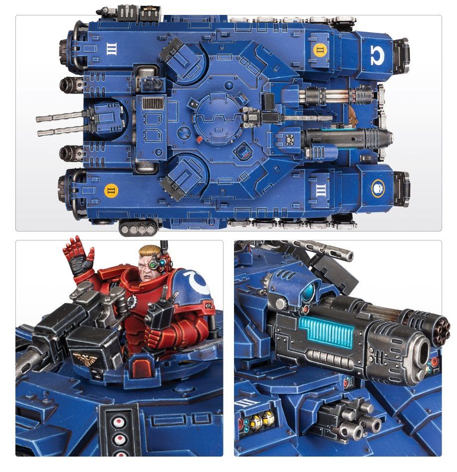 Space Marines: Primaris Repulsor Executioner - Loaded Dice