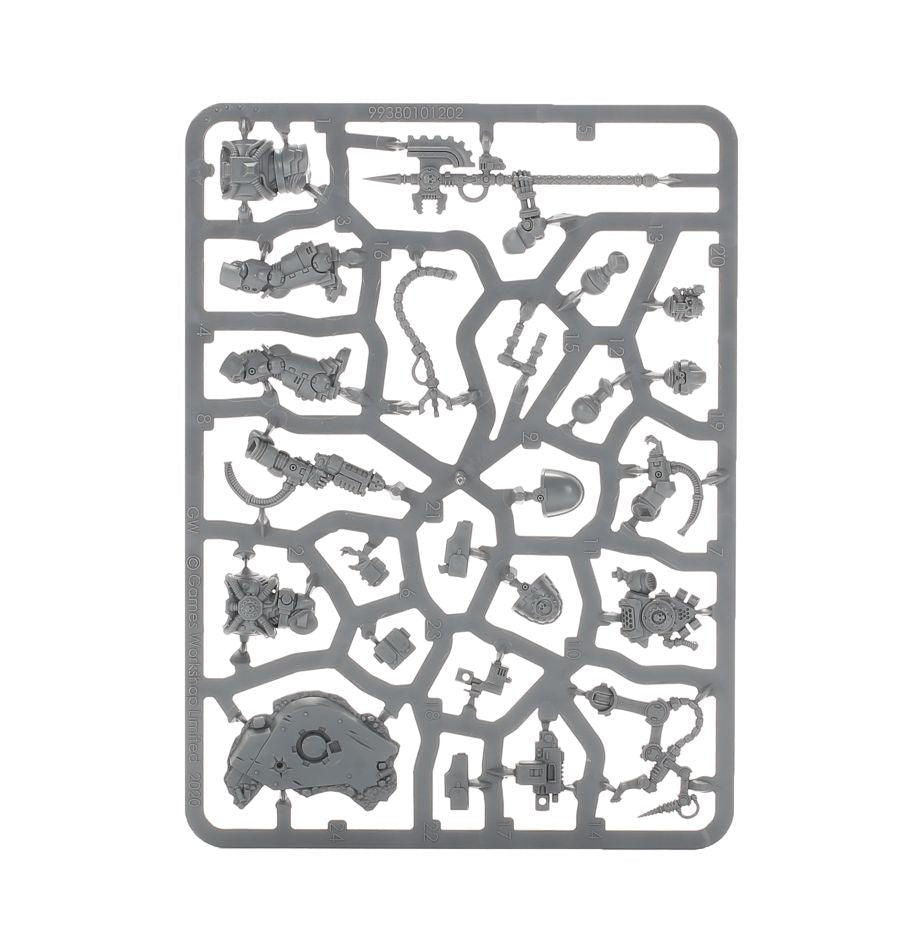 Space Marines: Primaris Techmarine sprue contents - Loaded Dice