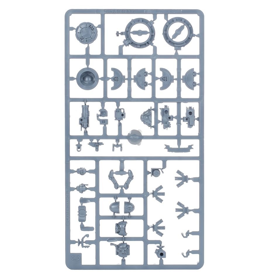 Space Marines: Razorback sprue contents - Loaded Dice