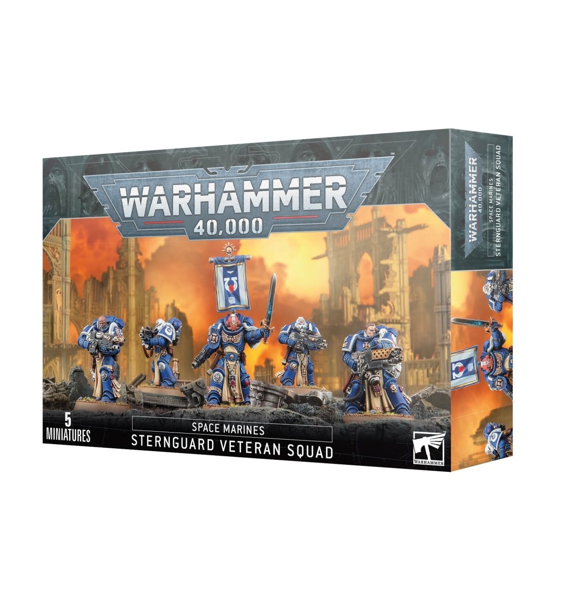 Space Marines: Sternguard Veteran Squad - Loaded Dice