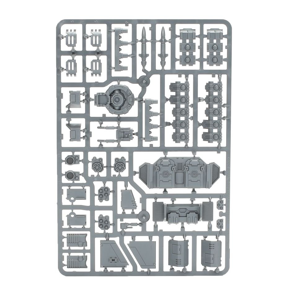 Space Marines: Storm Speeder sprue contents - Loaded Dice