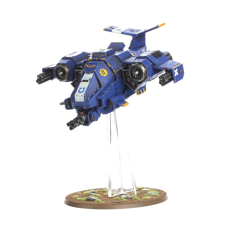 Space Marines: Stormhawk Interceptor painted miniature - Loaded Dice