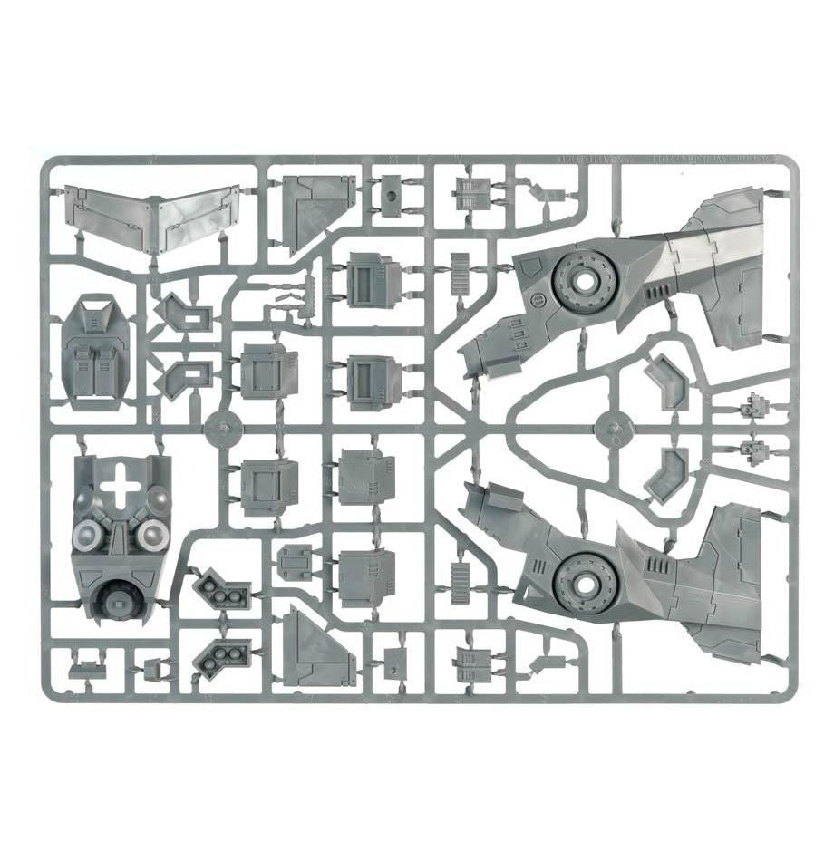 Space Marines: Stormhawk Interceptor sprue contents - Loaded Dice