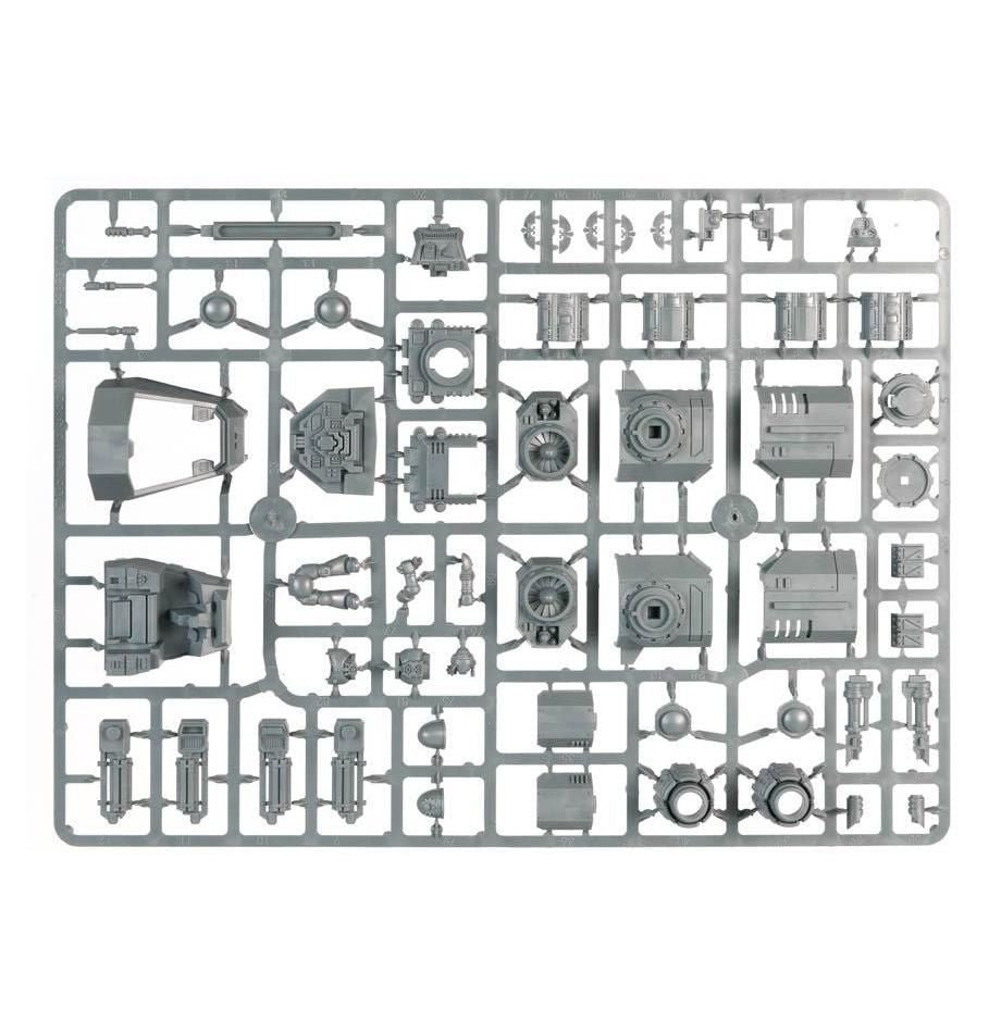 Space Marines: Stormhawk Interceptor sprue contents - Loaded Dice