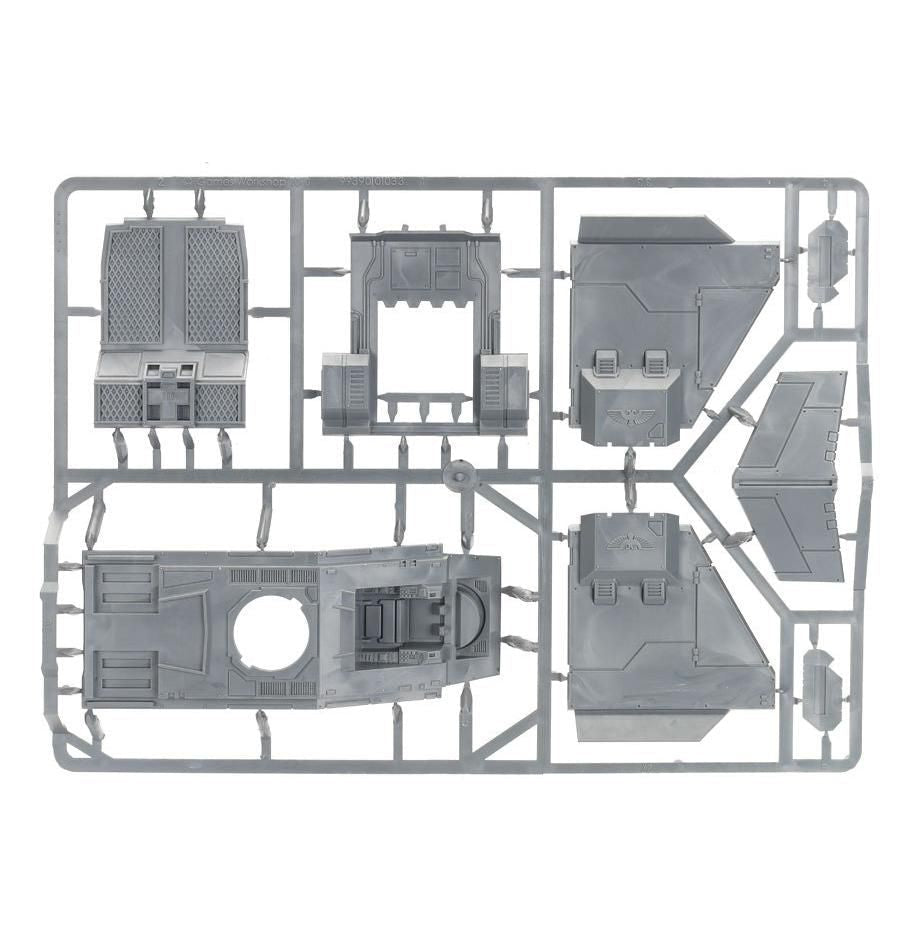Space Marines: Stormraven Gunship sprue contents - Loaded Dice