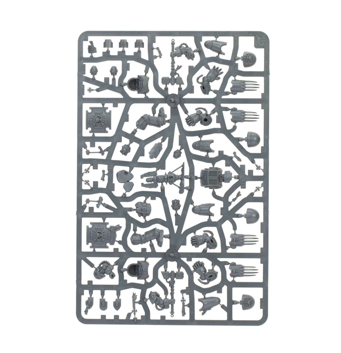 Terminator Assault Squad unpainted plastic sprue, frame two