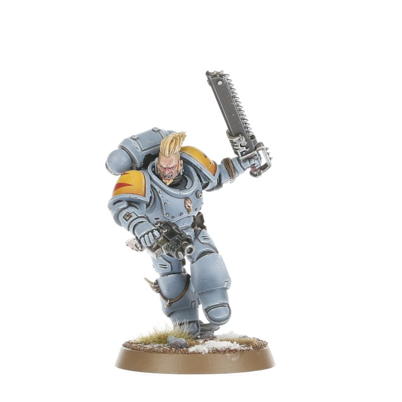 Space Wolves: Blood Claws painted miniature - Loaded Dice