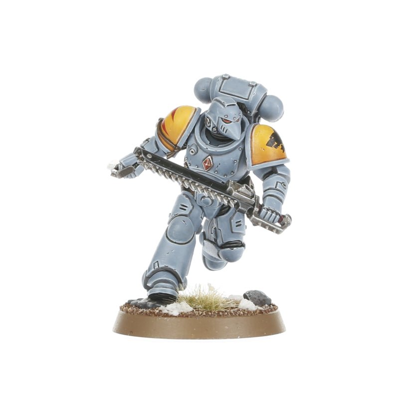 Space Wolves: Blood Claws painted miniature - Loaded Dice