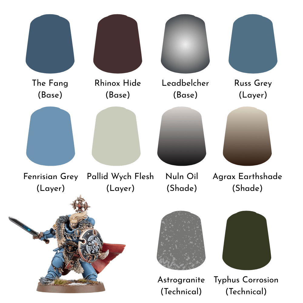 Space Wolves: Starter Paint Bundle - Loaded Dice