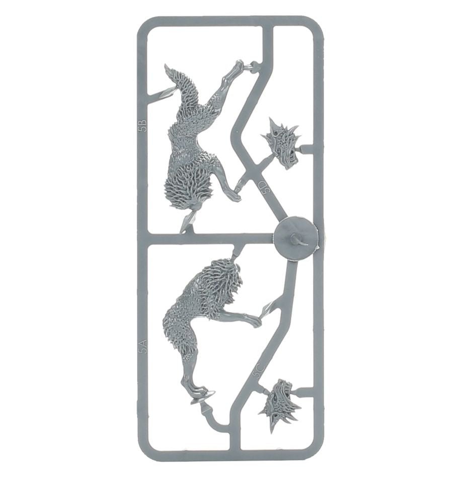 Space Wolves: Fenrisian Wolves sprue contents - Loaded Dice