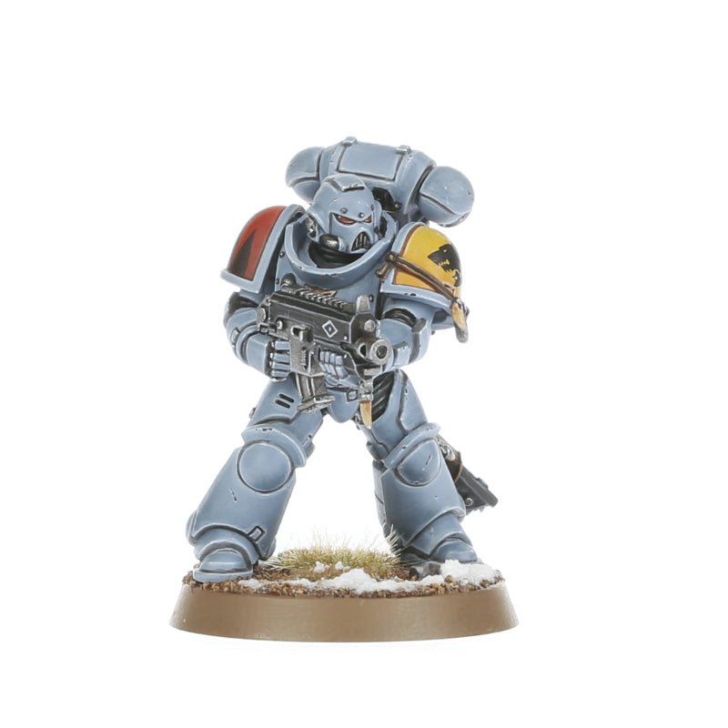 Space Wolves: Grey Hunters painted miniature - Loaded Dice