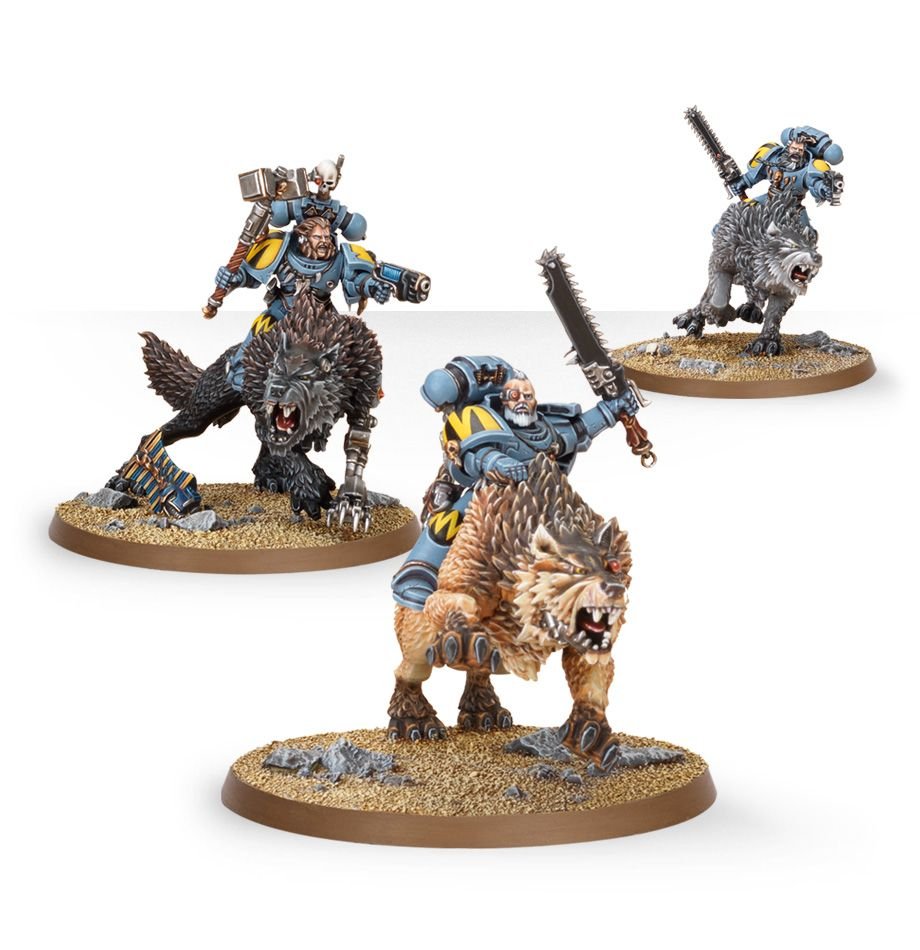 Space Wolves: Thunderwolf Cavalry - Loaded Dice