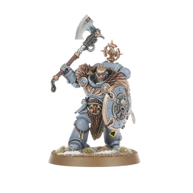 Space Wolves: Wolf Guard Headtakers painted miniature - Loaded Dice