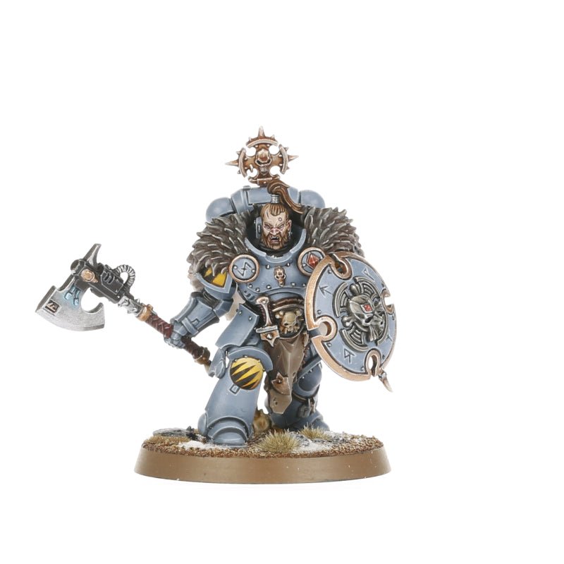 Space Wolves: Wolf Guard Headtakers painted miniature - Loaded Dice