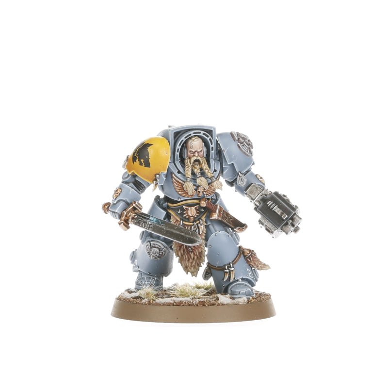 Space Wolves: Wolf Guard Terminators painted miniature - Loaded Dice