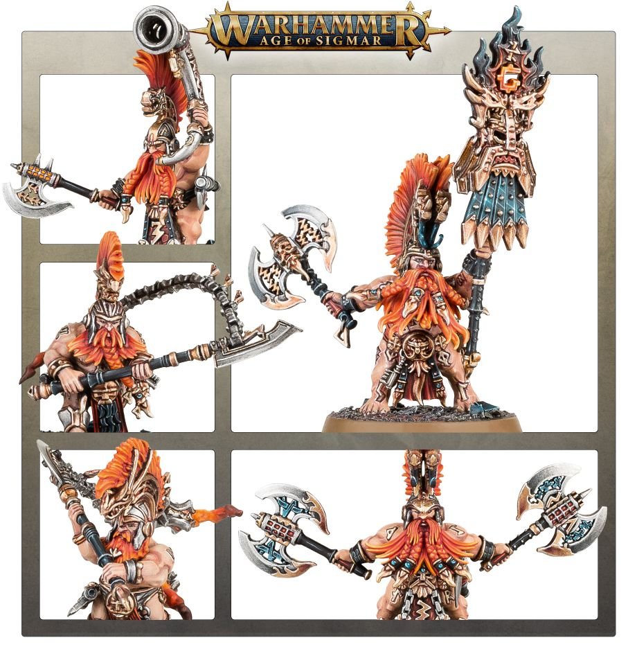 Spearhead: Fyreslayers model detail - Loaded Dice