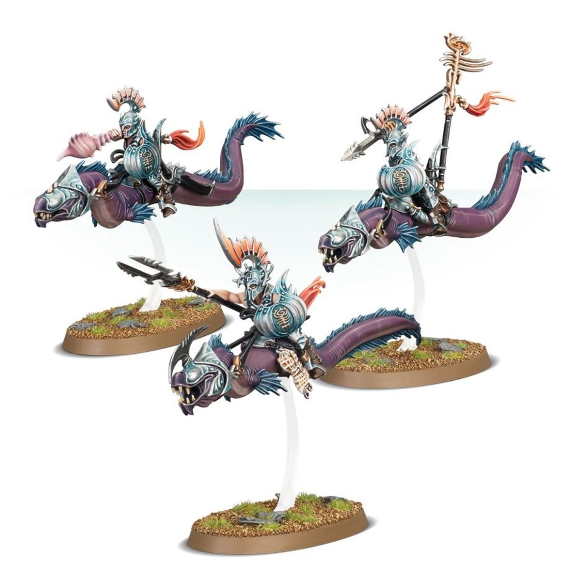 Spearhead: Idoneth Deepkin Akhelian Tide Guard - Loaded Dice