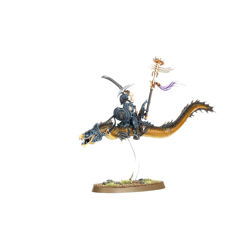 Spearhead: Idoneth Deepkin Akhelian Tide Guard painted miniature - Loaded Dice