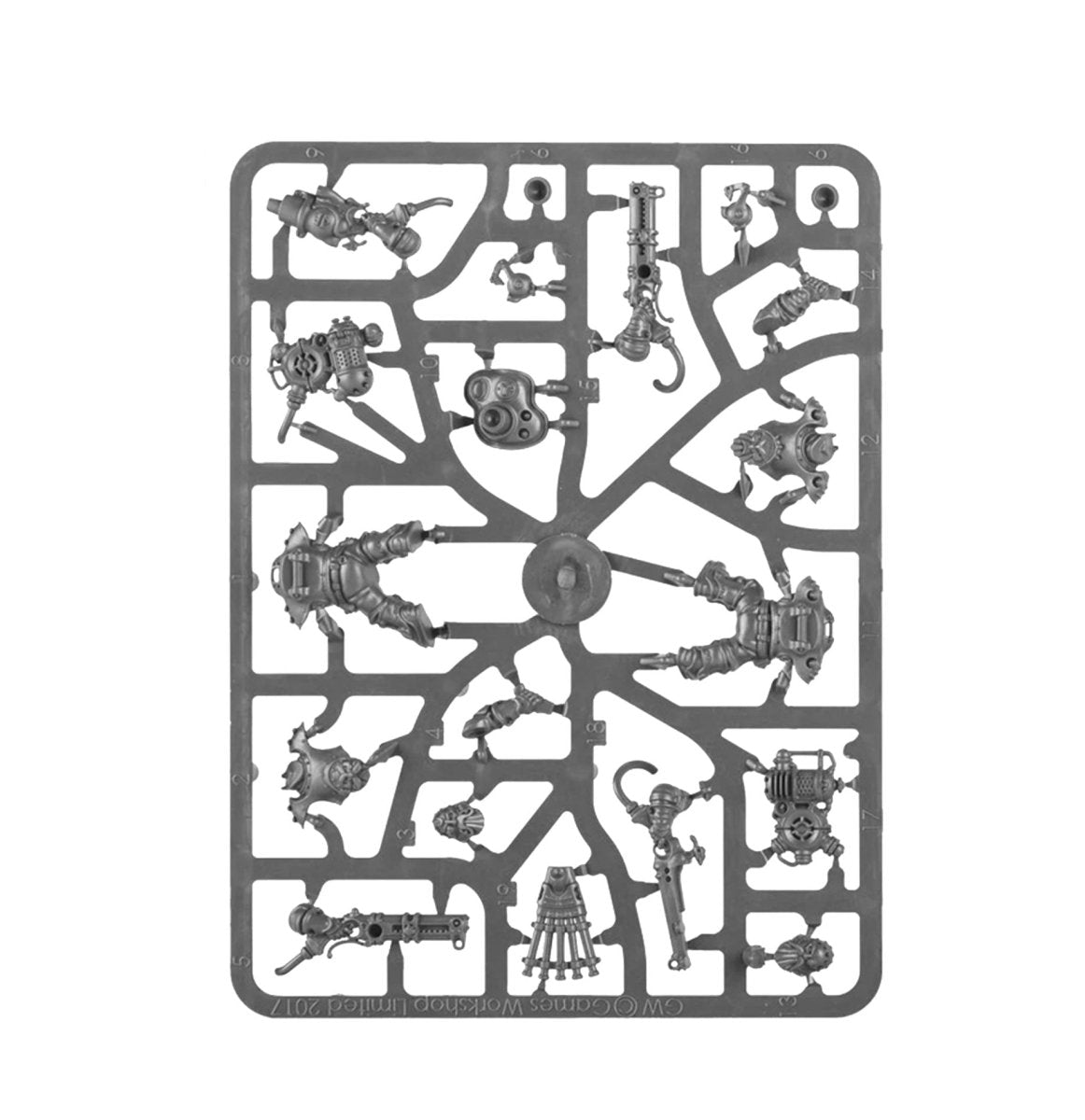 Spearhead: Kharadron Overlords Grundstok Trailblazers sprue contents - Loaded Dice
