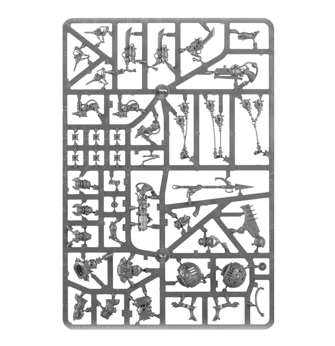 Spearhead: Kharadron Overlords Grundstok Trailblazers sprue contents - Loaded Dice