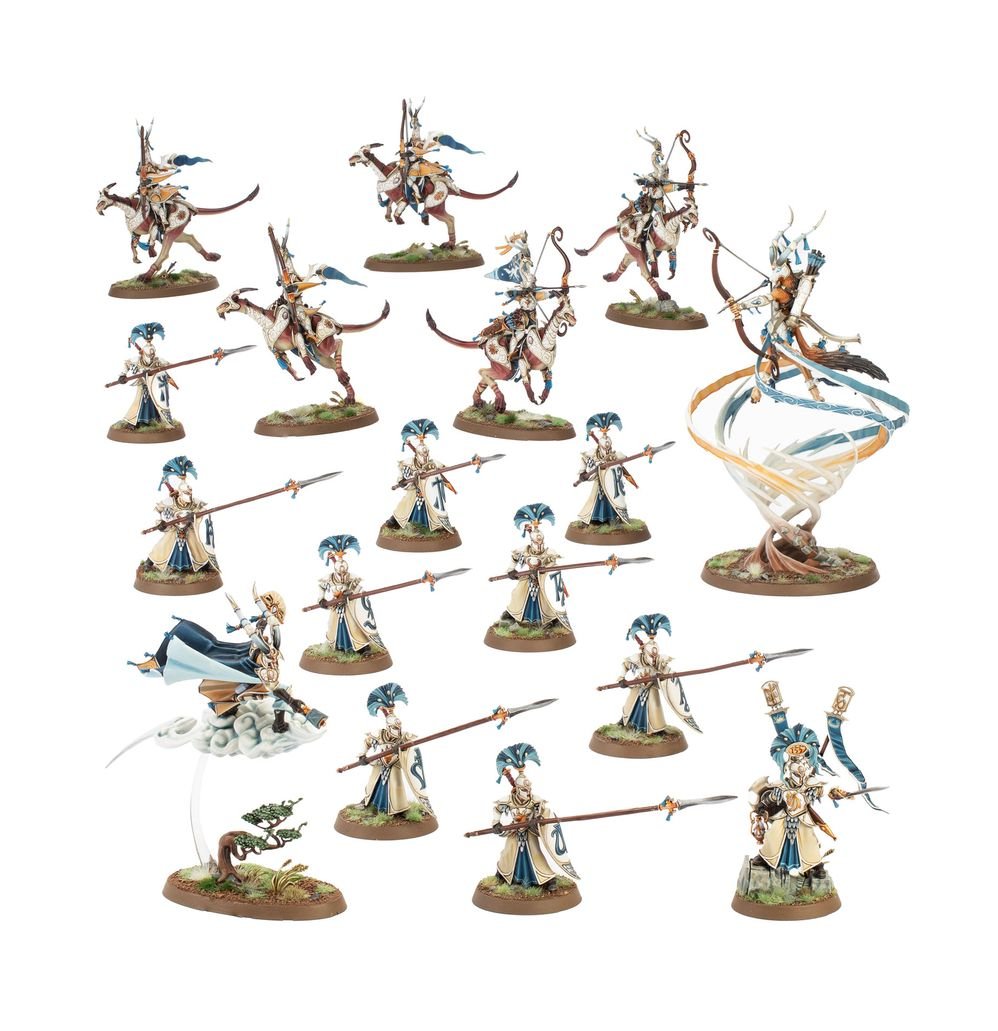 Spearhead: Lumineth Realm Lords Hurakan Vanguard - Loaded Dice