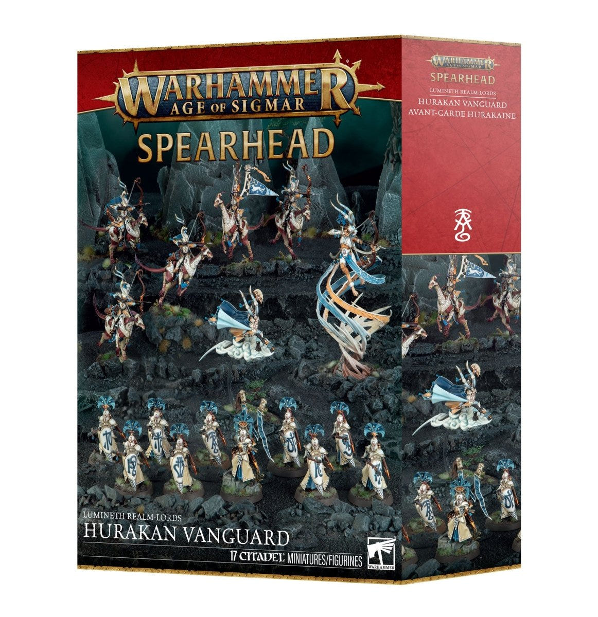 Games Workshop Spearhead Lumineth Realm-lords Hurakan Vanguard box for Warhammer Age of Sigmar