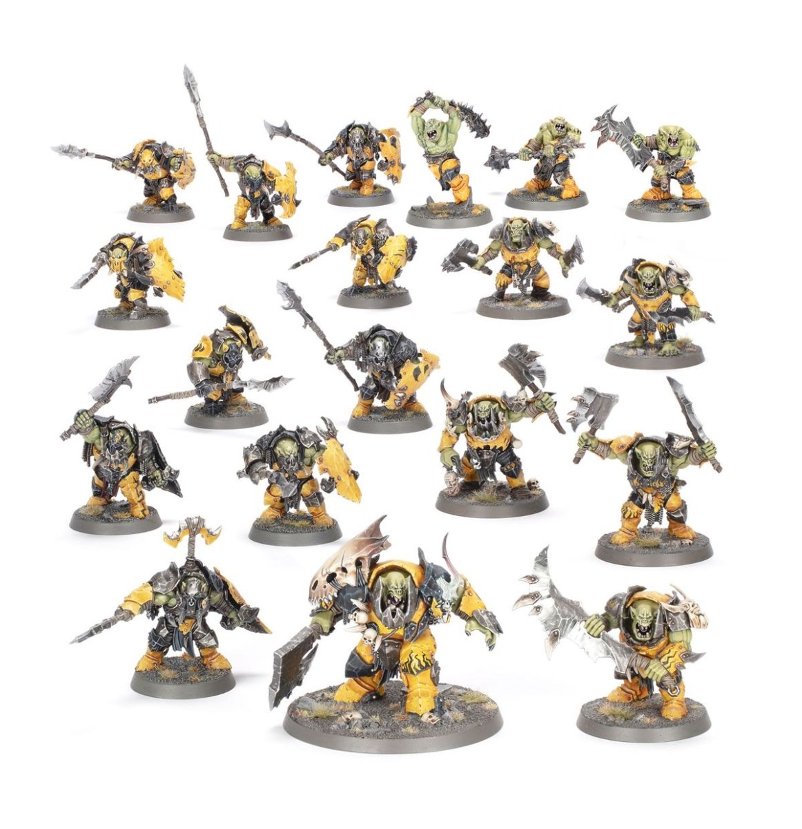 Spearhead: Orruk Warclans Ironjawz Bigmob - Loaded Dice