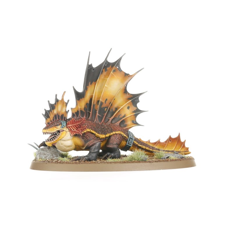 Spearhead: Seraphon Sunblooded Prowlers painted miniature - Loaded Dice
