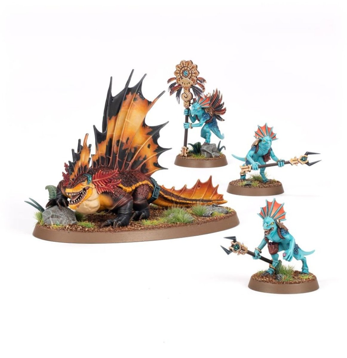 Spearhead: Seraphon Sunblooded Prowlers - Loaded Dice
