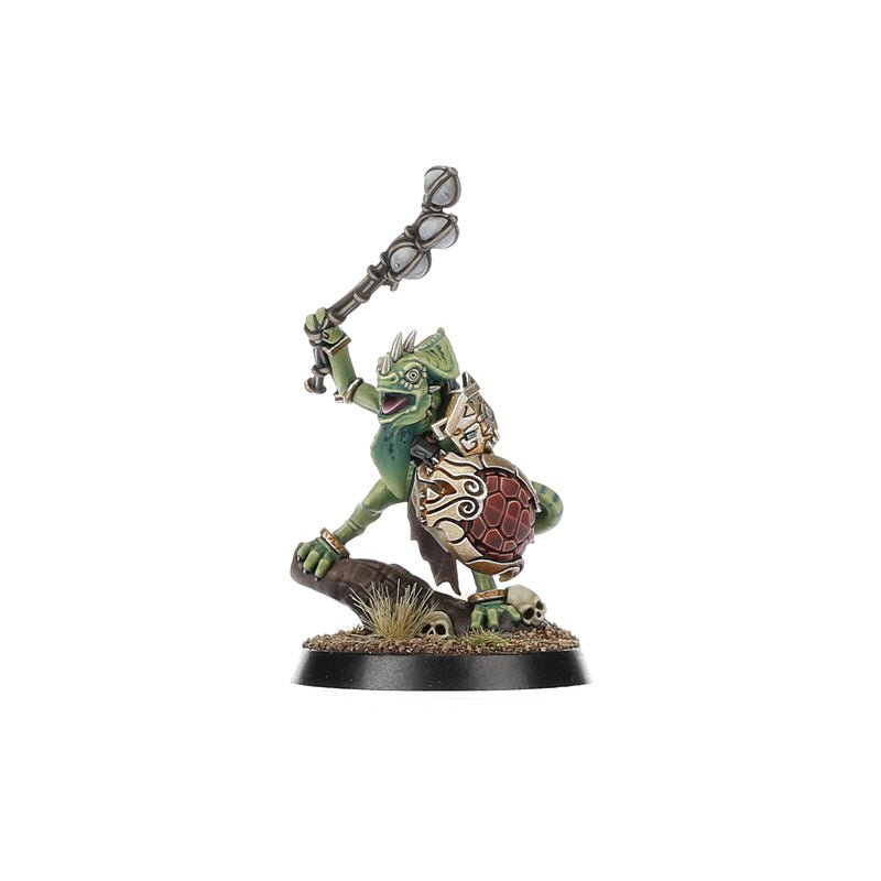 Spearhead: Seraphon Sunblooded Prowlers painted miniature - Loaded Dice