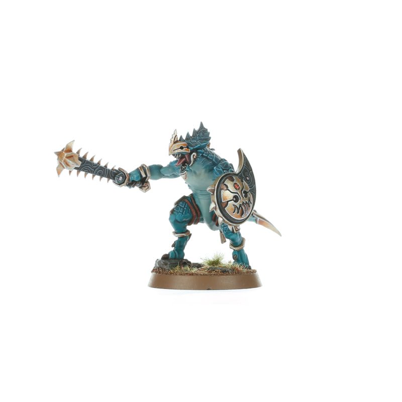 Spearhead: Seraphon Sunblooded Prowlers painted miniature - Loaded Dice