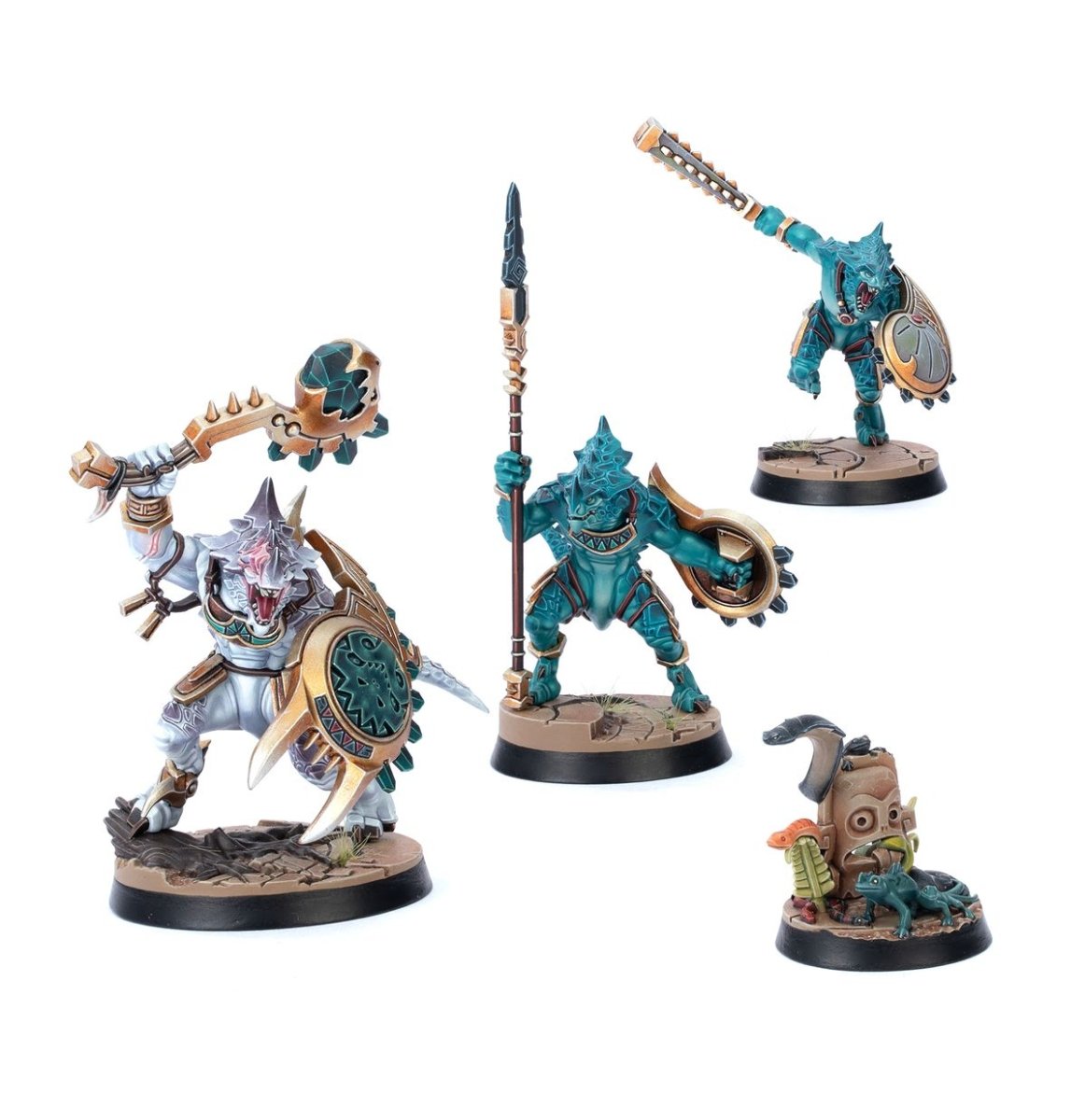Spearhead: Seraphon Sunblooded Prowlers - Loaded Dice