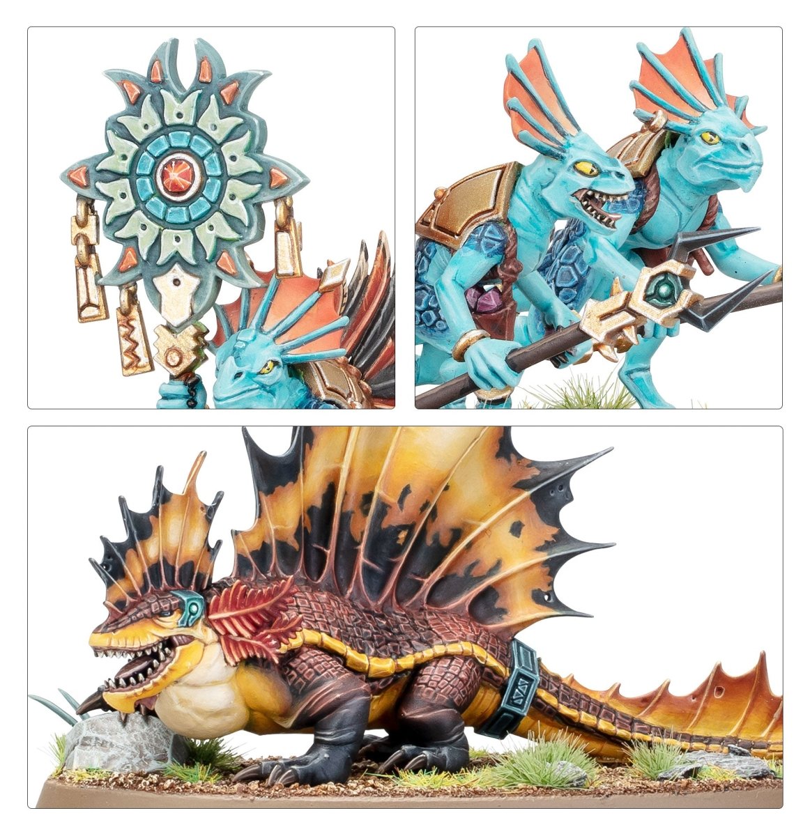 Spearhead: Seraphon Sunblooded Prowlers - Loaded Dice