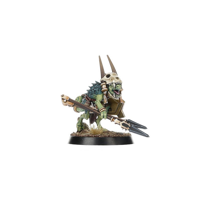 Spearhead: Seraphon Sunblooded Prowlers painted miniature - Loaded Dice