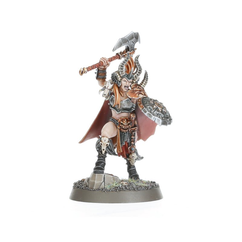 Spearhead: Slaves to Darkness Darkoath Raiders painted miniature - Loaded Dice