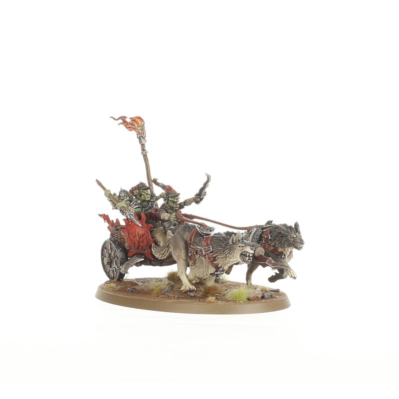 Spearhead: Snarlpack Huntaz painted miniature - Loaded Dice
