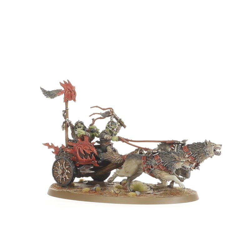 Spearhead: Snarlpack Huntaz painted miniature - Loaded Dice